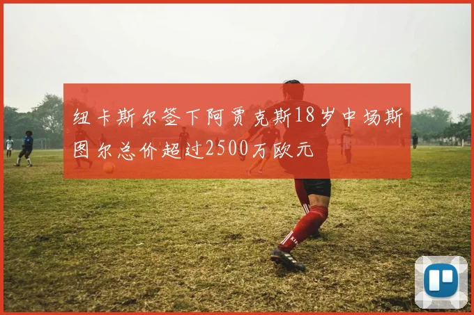 纽卡斯尔签下阿贾克斯18岁中场斯图尔总价超过2500万欧元
